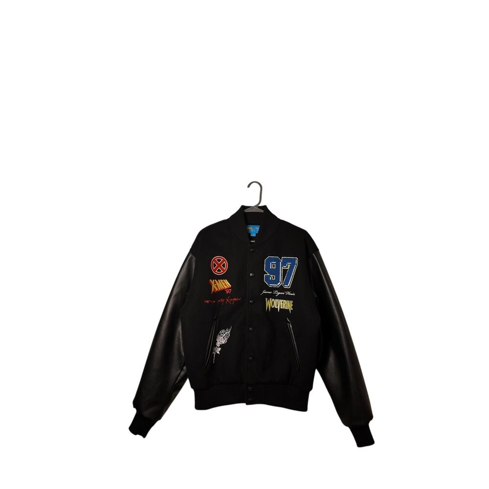 Civil Regime x Marvel X-Men '97 Wolverine Varsity Jacket Men's Medium